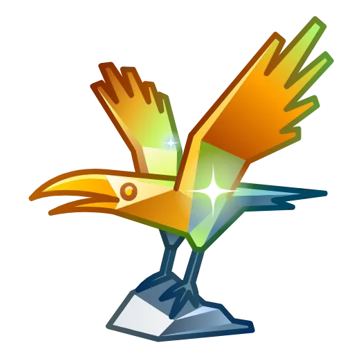 🦅 Стикер «Rare Bird» для Telegram