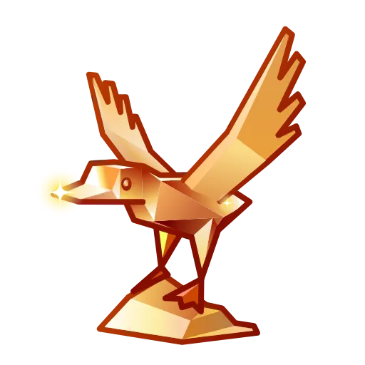 🦅 Стикер «Rare Bird» для Telegram