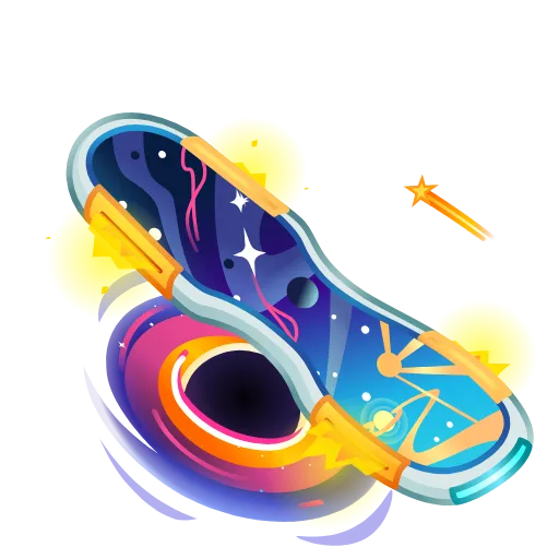 🎁 Стикер «Доски для Сёрфа из тг подарков» для Telegram