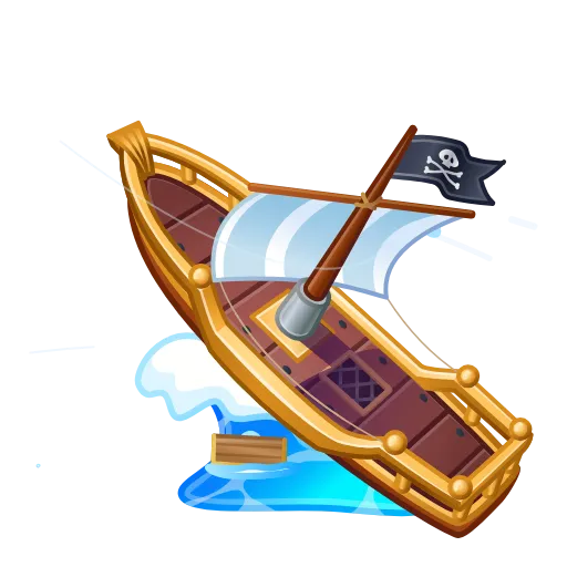 🎁 Стикер «Доски для Сёрфа из тг подарков» для Telegram