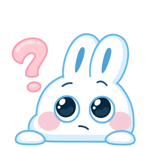 🤩 Стикер «Заяц» для Telegram