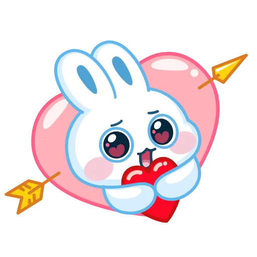 🤩 Стикер «Заяц» для Telegram