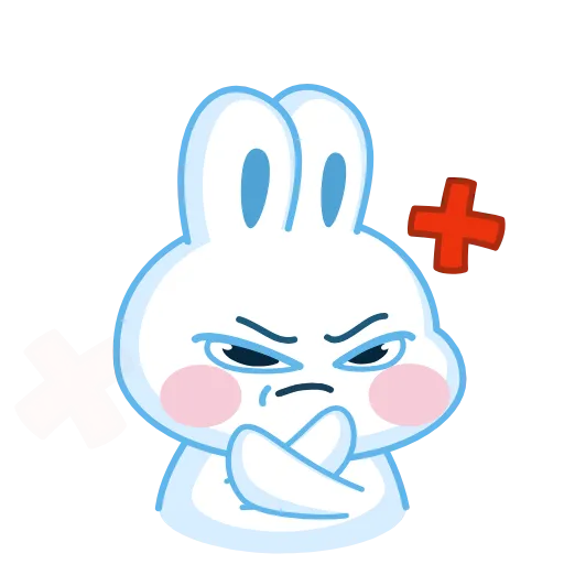 🤩 Стикер «Заяц» для Telegram