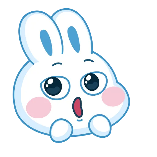 🤩 Стикер «Заяц» для Telegram