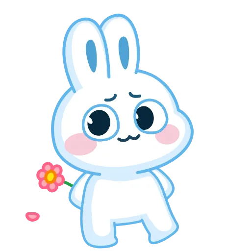 🤩 Стикер «Заяц» для Telegram
