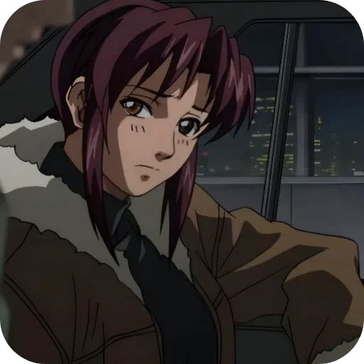 😊 Стикер «Black Lagoon» для Telegram