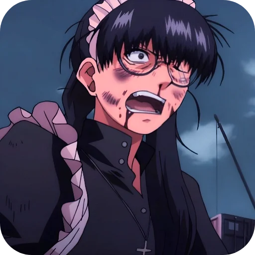 😡 Стикер «Black Lagoon» для Telegram