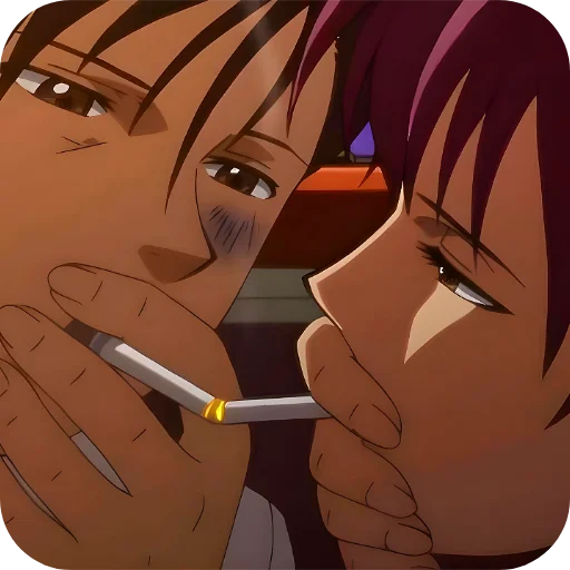 ❤ Стикер «Black Lagoon» для Telegram
