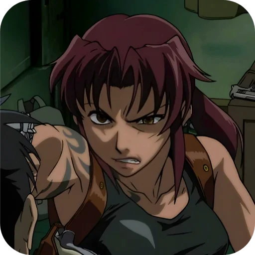 👿 Стикер «Black Lagoon» для Telegram