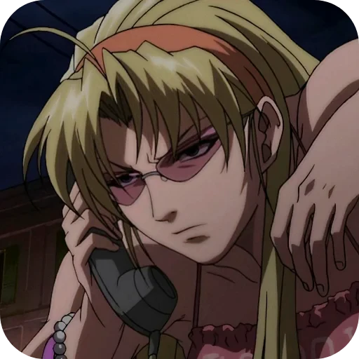 👿 Стикер «Black Lagoon» для Telegram