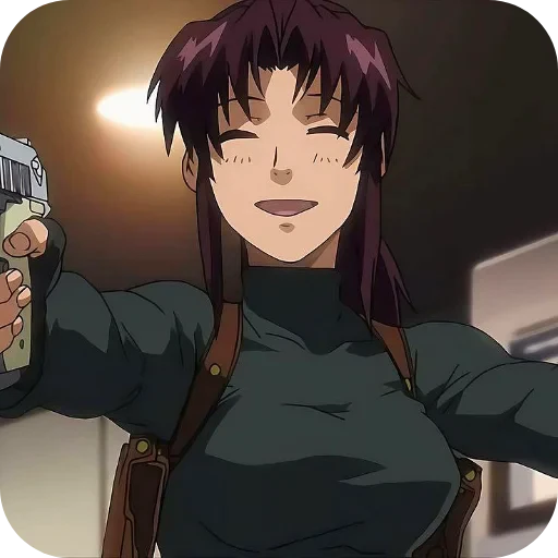 🥰 Стикер «Black Lagoon» для Telegram