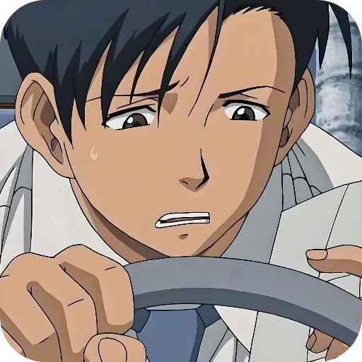 😰 Стикер «Black Lagoon» для Telegram