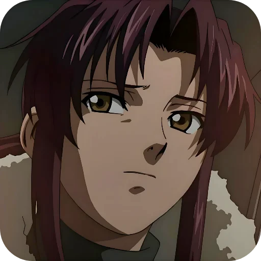😔 Стикер «Black Lagoon» для Telegram