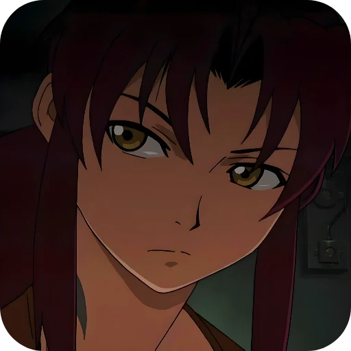 😒 Стикер «Black Lagoon» для Telegram