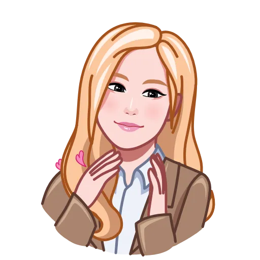 Стикер 9 ❤️ Blackpink - анимированные эмодзи