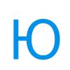 🤩 Эмодзи «Простой голубой шрифт» для Telegram
