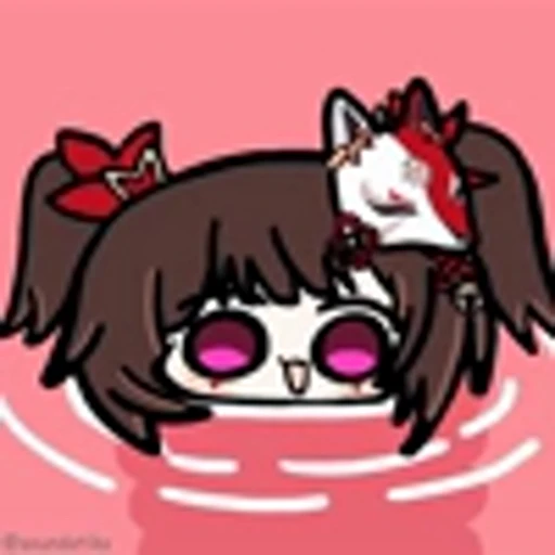 👻 Эмодзи «Chibi anime» для Telegram