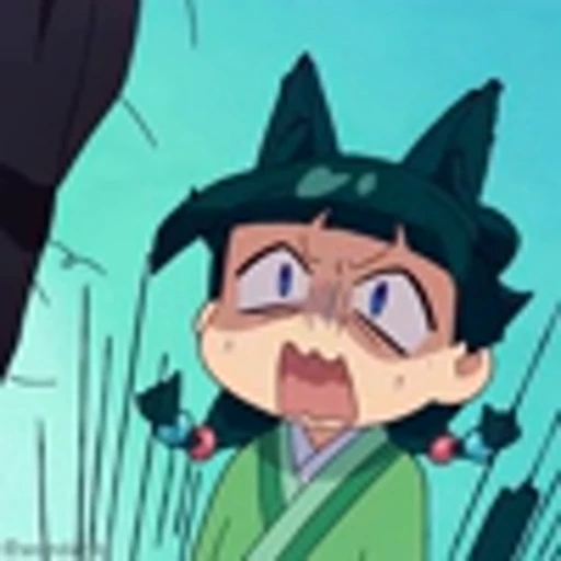 😑 Эмодзи «Chibi anime» для Telegram