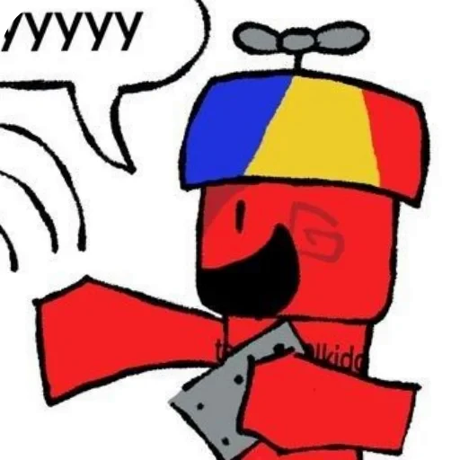 🎈 Стикер «Forsaken» для Telegram
