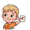 🤩 Эмодзи «Разноцветные нейро буквы» для Telegram