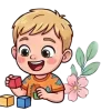 🤩 Эмодзи «Разноцветные нейро буквы» для Telegram