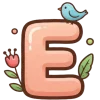 🤩 Эмодзи «Разноцветные нейро буквы» для Telegram