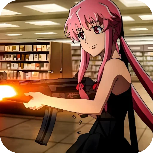 😈 Стикер «Future Diary» для Telegram