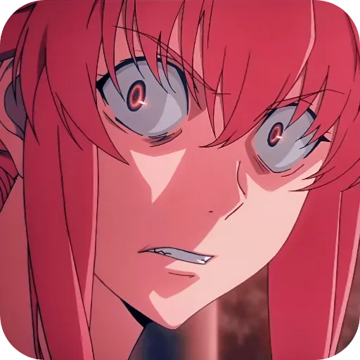 😠 Стикер «Future Diary» для Telegram