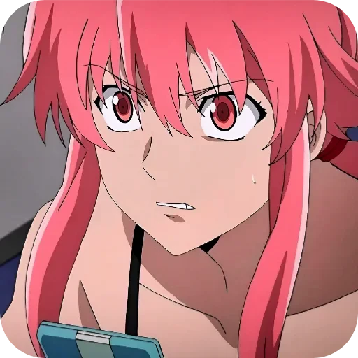 😡 Стикер «Future Diary» для Telegram