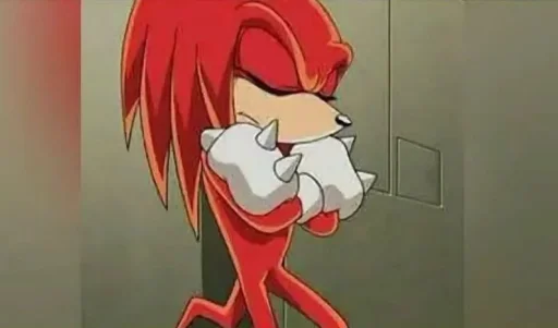 🤩 Стикер «KNUCKLES THE ECHIDNA» для Telegram