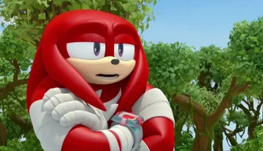 🤩 Стикер «KNUCKLES THE ECHIDNA» для Telegram