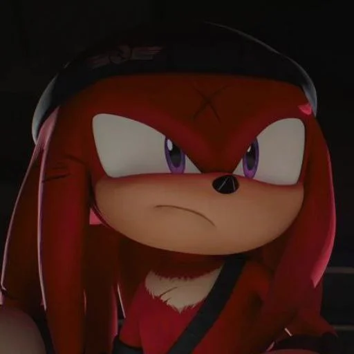 🤩 Стикер «KNUCKLES THE ECHIDNA» для Telegram