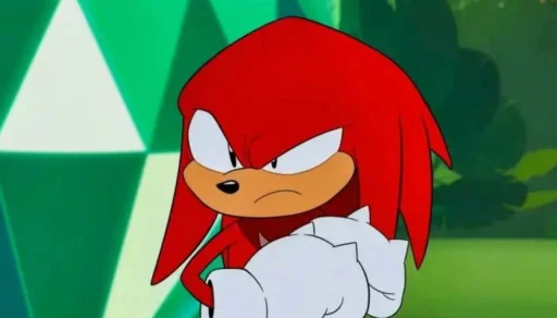 Стикерпак KNUCKLES THE ECHIDNA для Telegram
