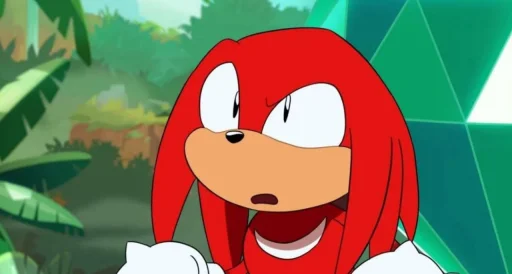 🤩 Стикер «KNUCKLES THE ECHIDNA» для Telegram