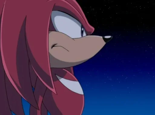 🤩 Стикер «KNUCKLES THE ECHIDNA» для Telegram