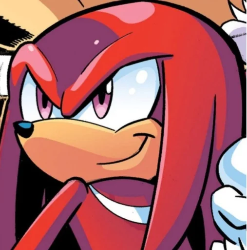 🤩 Стикер «KNUCKLES THE ECHIDNA» для Telegram