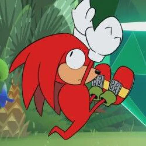 🤩 Стикер «KNUCKLES THE ECHIDNA» для Telegram
