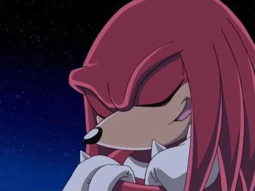 🤩 Стикер «KNUCKLES THE ECHIDNA» для Telegram