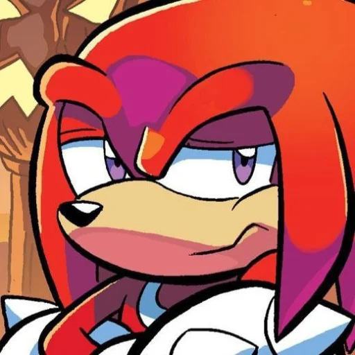 🤩 Стикер «KNUCKLES THE ECHIDNA» для Telegram