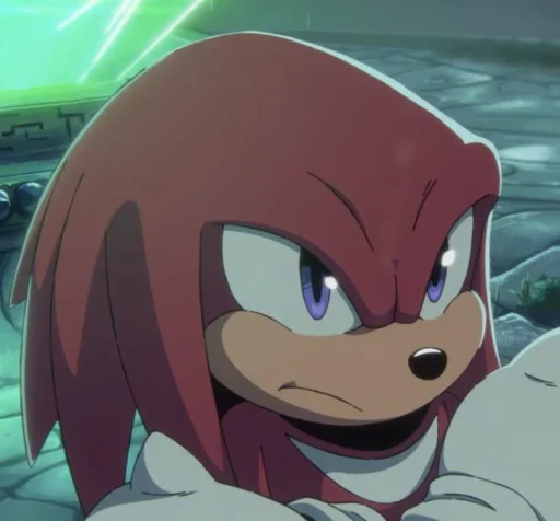 🤩 Стикер «KNUCKLES THE ECHIDNA» для Telegram