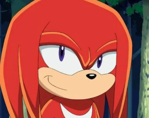 🤩 Стикер «KNUCKLES THE ECHIDNA» для Telegram