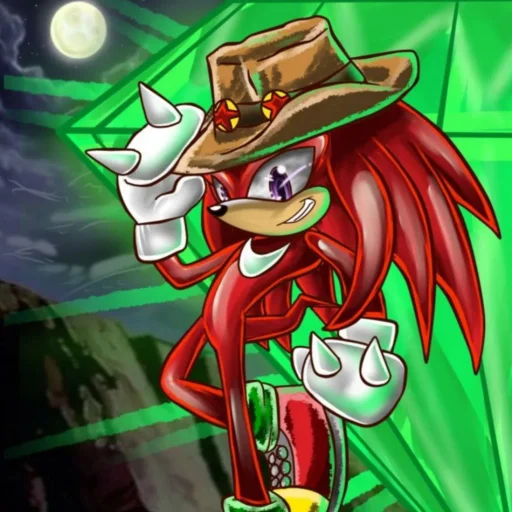 🤩 Стикер «KNUCKLES THE ECHIDNA» для Telegram