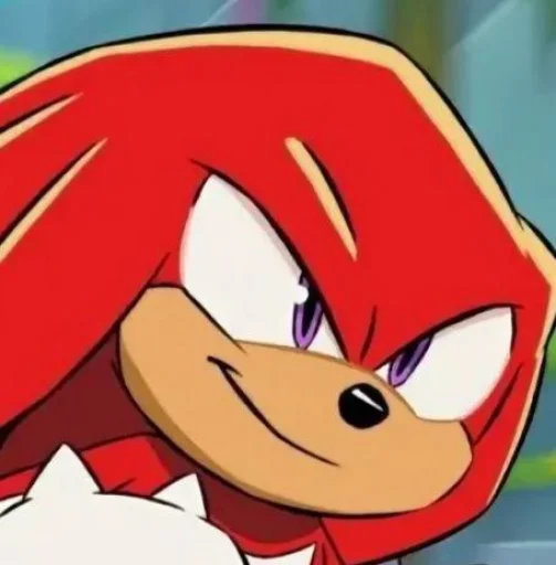 🤩 Стикер «KNUCKLES THE ECHIDNA» для Telegram