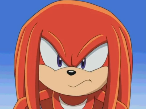 🤩 Стикер «KNUCKLES THE ECHIDNA» для Telegram
