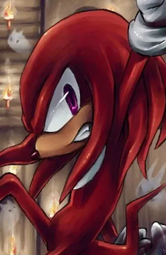 🤩 Стикер «KNUCKLES THE ECHIDNA» для Telegram