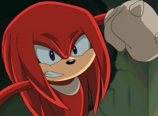 🤩 Стикер «KNUCKLES THE ECHIDNA» для Telegram