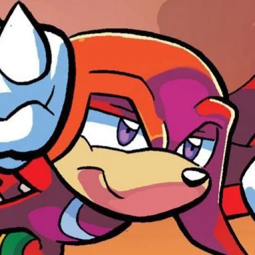 🤩 Стикер «KNUCKLES THE ECHIDNA» для Telegram