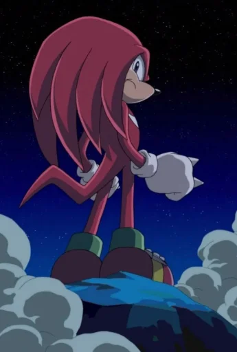🤩 Стикер «KNUCKLES THE ECHIDNA» для Telegram
