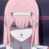 😞 Эмодзи «Darling in the Franxx» для Telegram