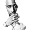 Стикер 25 2Pac Shakur